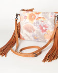 American Darling Crossbody Hair On Genuine Leather women bag western handbag purse