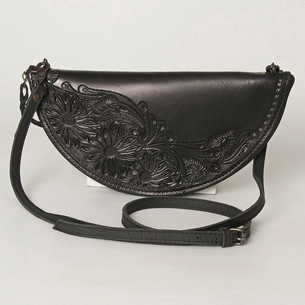 American Darling Taco Hand Tooled Genuine Leather Women Bag Western Handbag Purse