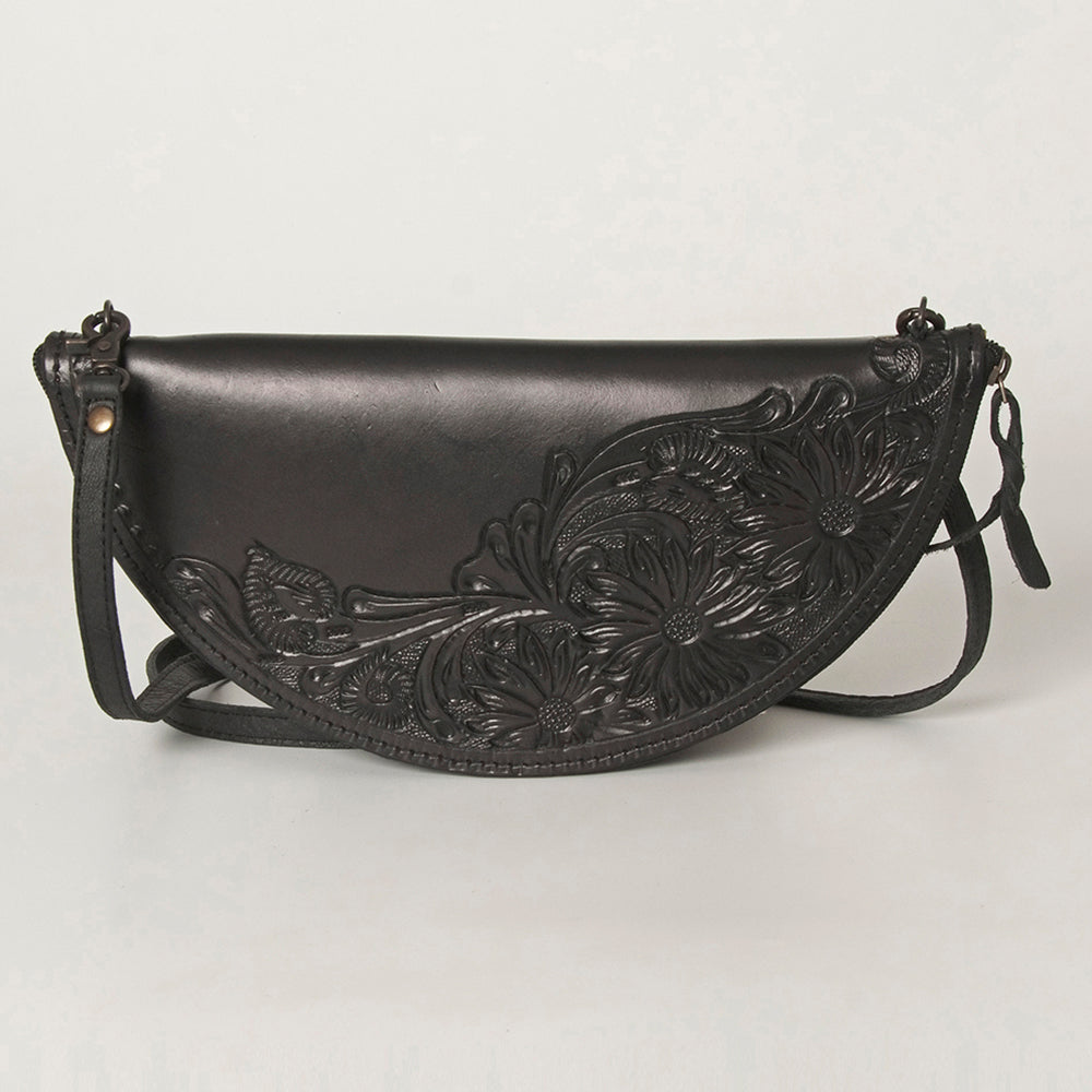 American Darling Taco Hand Tooled Genuine Leather Women Bag Western Handbag Purse