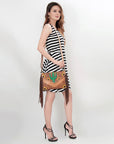 American Darling Cross Body I Hand Tooled Genuine Leather Women Bag Western Handbag Purse