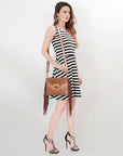American Darling Cross Body I Hand Tooled Genuine Leather Women Bag Western Handbag Purse