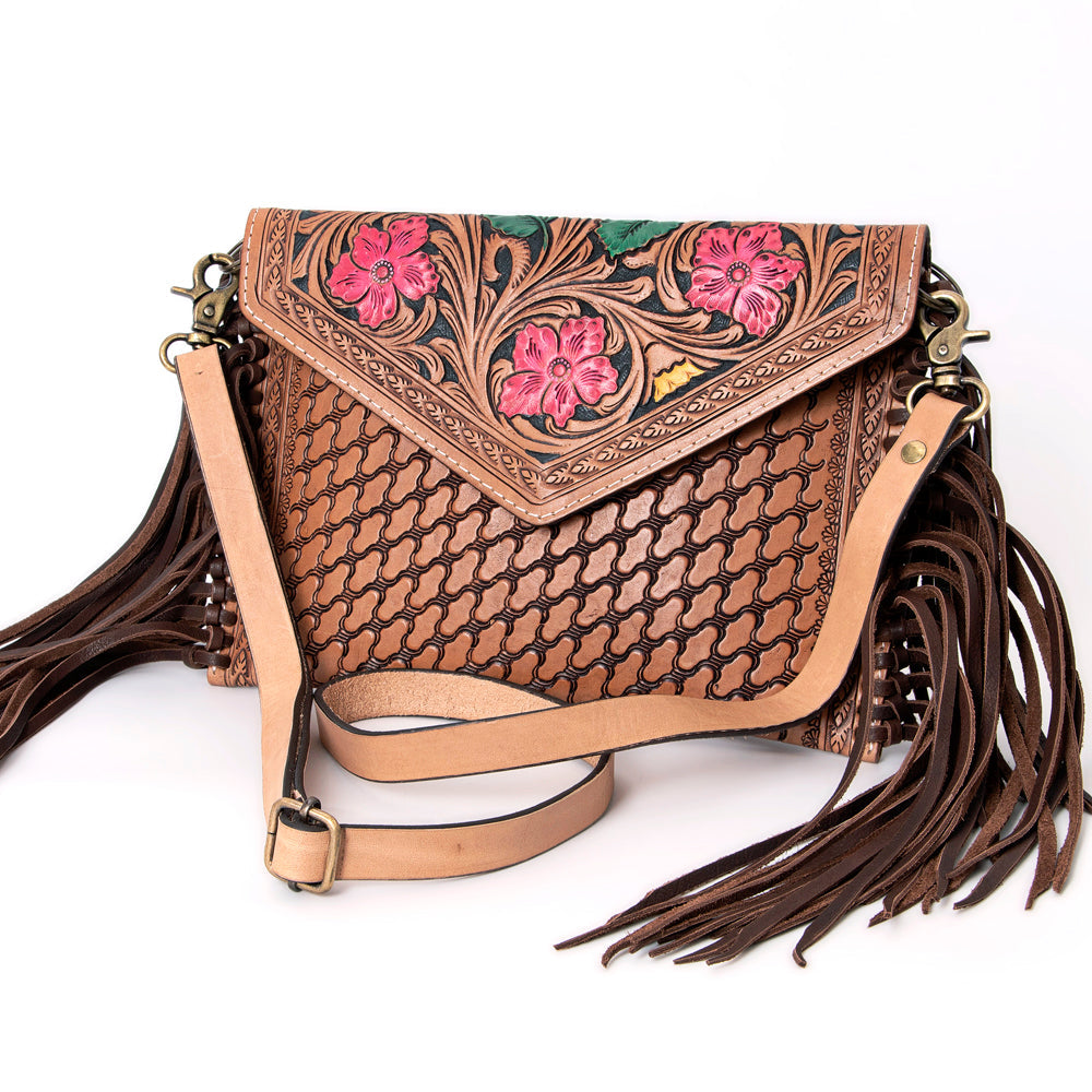 American Darling Cross Body I Hand Tooled Genuine Leather Women Bag Western Handbag Purse