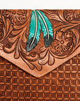 American Darling Cross Body I Hand Tooled Genuine Leather Women Bag Western Handbag Purse
