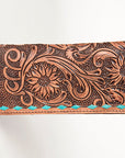 American Darling Clutch Hand Tooled Genuine Leather Women Bag Western Handbag Purse
