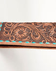American Darling Clutch Hand Tooled Genuine Leather Women Bag Western Handbag Purse