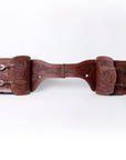 Hilason Western Horse Leather Saddle Bag Heavyduty Traditional Trail Ride