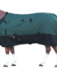 Hilason 1200D Turnout Light Winter Waterproof Rain Sheet Horse Sheet Black