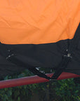 Hilason 1200D Turnout Light Winter Waterproof Rain Sheet Horse Sheet Black