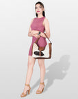 American Darling Genuine Leather Women Bag Western Handbag Purse