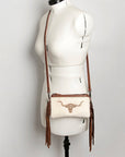 American Darling Small Crossbody Hair On Genuine Leather Women Bag Western Handbag Purse