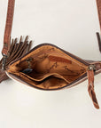 American Darling Small Crossbody Hair On Genuine Leather Women Bag Western Handbag Purse