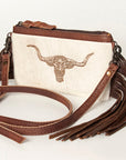American Darling Small Crossbody Hair On Genuine Leather Women Bag Western Handbag Purse