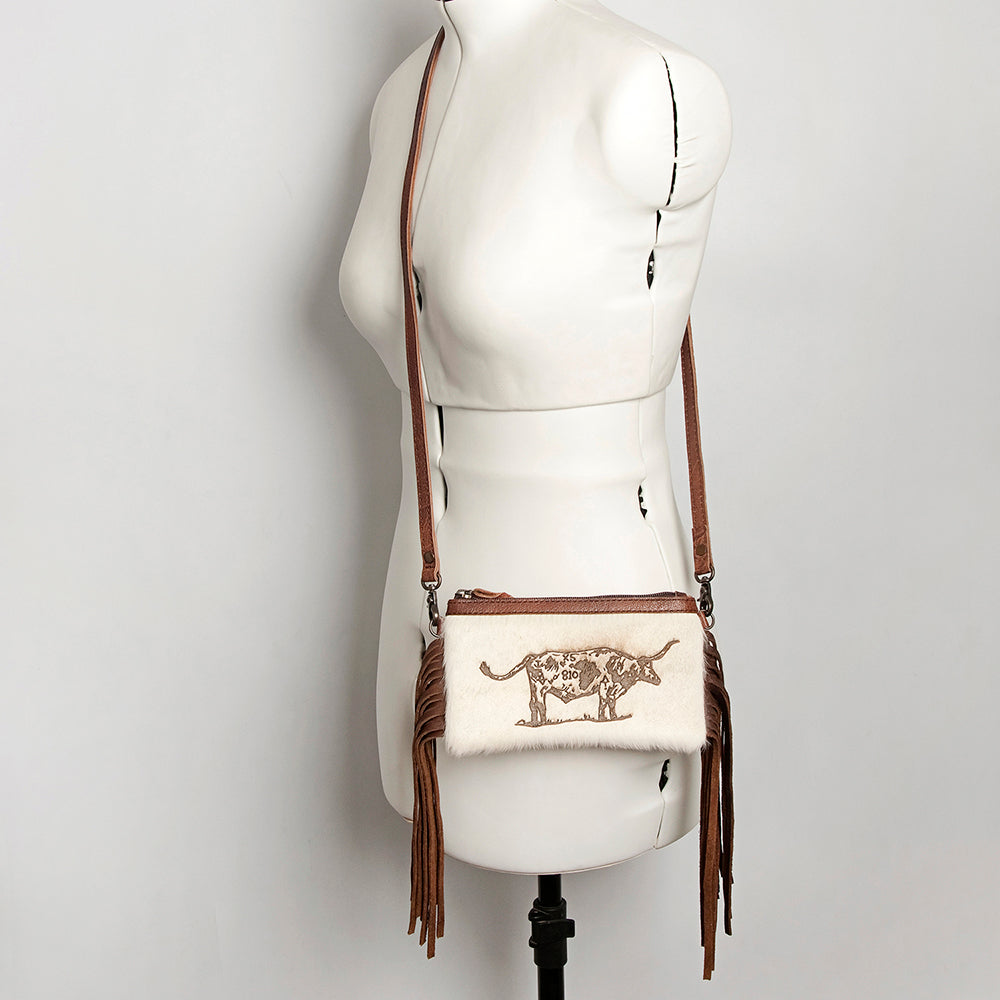 American Darling Small Crossbody Hair On Genuine Leather Women Bag Western Handbag Purse