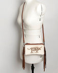 American Darling Small Crossbody Hair On Genuine Leather Women Bag Western Handbag Purse
