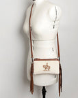 American Darling Small Crossbody Hair On Genuine Leather Women Bag Western Handbag Purse