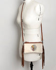 American Darling Small Crossbody Hair On Genuine Leather Women Bag Western Handbag Purse