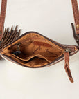 American Darling Small Crossbody Hair On Genuine Leather Women Bag Western Handbag Purse