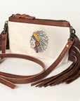 American Darling Small Crossbody Hair On Genuine Leather Women Bag Western Handbag Purse