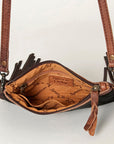 American Darling Small Crossbody Hair On Genuine Leather Women Bag Western Handbag Purse