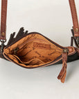American Darling Small Crossbody Hair On Genuine Leather Women Bag Western Handbag Purse