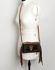 American Darling Small Crossbody Hair On Genuine Leather Women Bag Western Handbag Purse