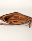 American Darling ADBG344BO Wristlet Hair On Genuine Leather women bag western handbag purse