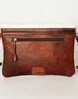 American Darling ADBGS178R Envelope Hair-On Genuine Leather Women Bag Western Handbag Purse