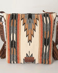American Darling Saddle Blanket Genuine Leather Women Bag Western Handbag Purse