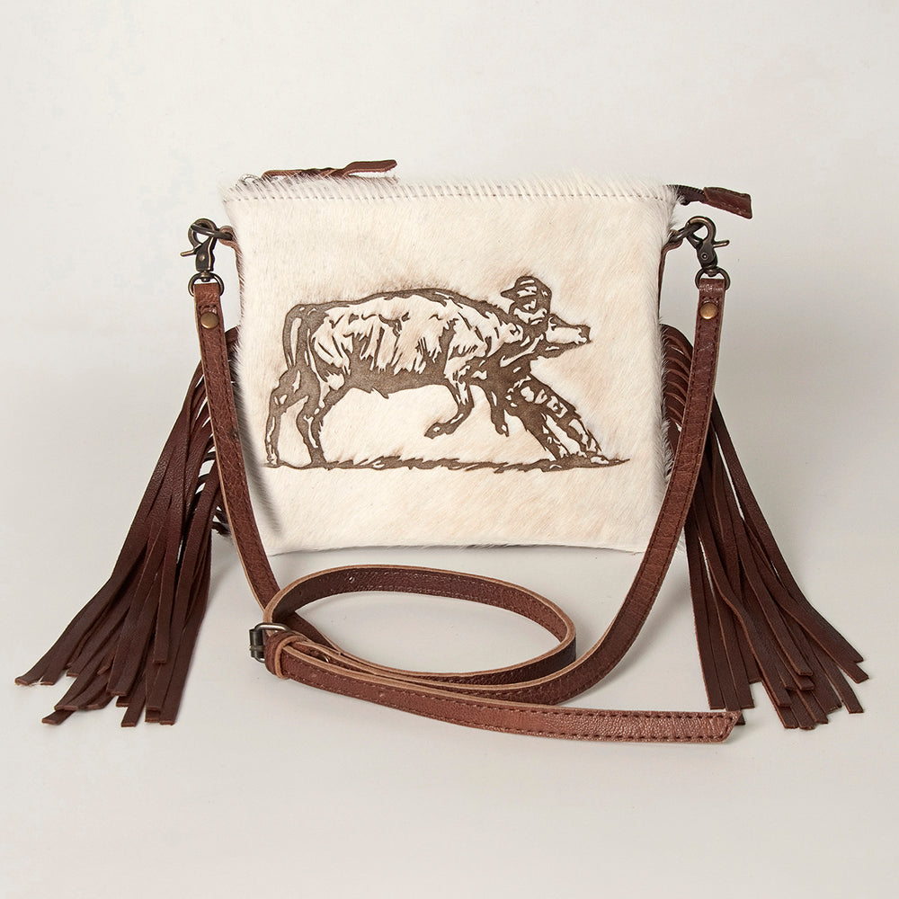 American Darling Small Crossbody Saddle Blanket Genuine Leather women bag western handbag purse