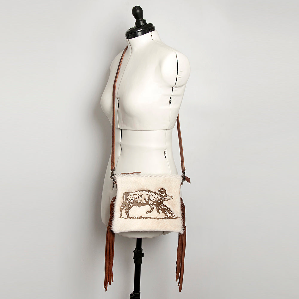 American Darling Small Crossbody Saddle Blanket Genuine Leather women bag western handbag purse