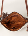 American Darling Small Crossbody Saddle Blanket Genuine Leather women bag western handbag purse