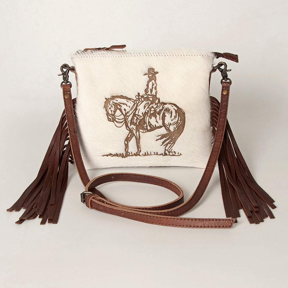 American Darling Small Crossbody Saddle Blanket Genuine Leather women bag western handbag purse