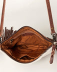American Darling Small Crossbody Saddle Blanket Genuine Leather women bag western handbag purse