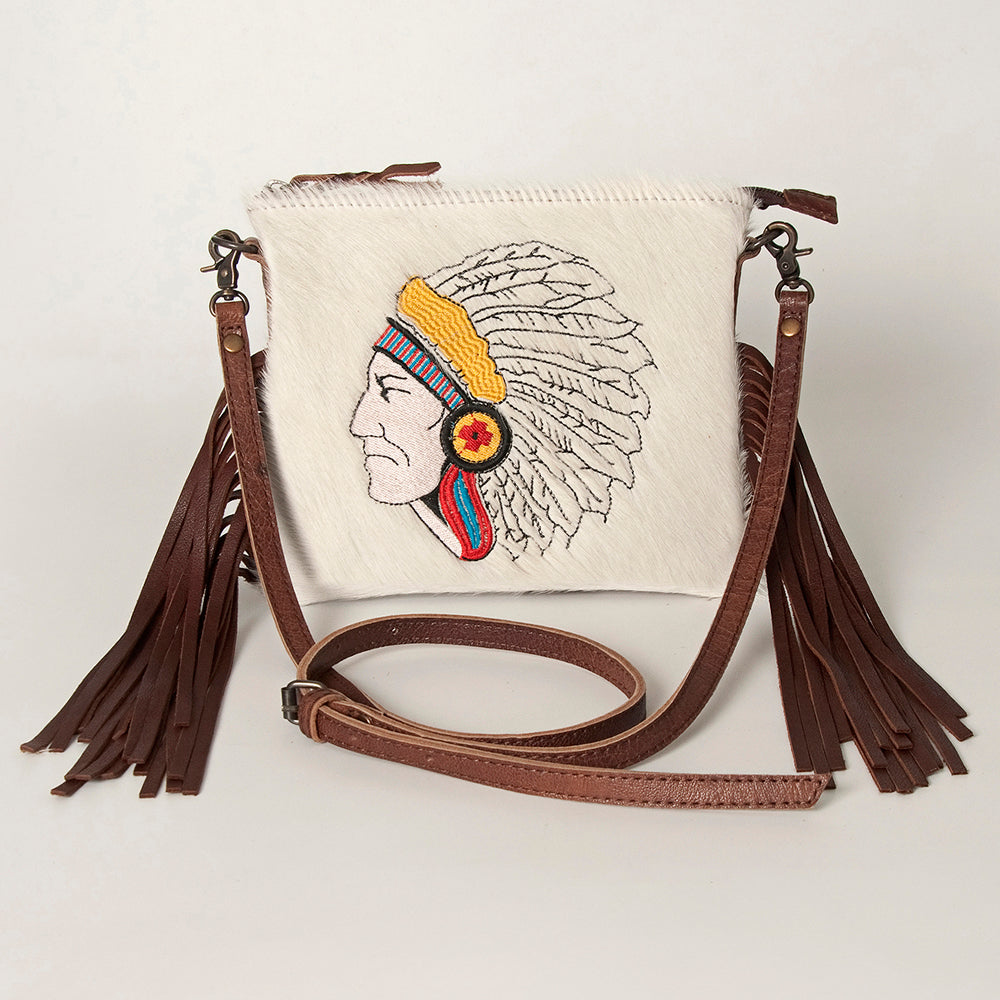 American Darling Small Crossbody Saddle Blanket Genuine Leather women bag western handbag purse