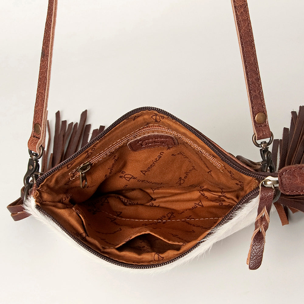 American Darling Small Crossbody Saddle Blanket Genuine Leather women bag western handbag purse