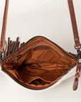 American Darling Small Crossbody Saddle Blanket Genuine Leather women bag western handbag purse