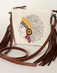 American Darling Small Crossbody Genuine Leather women bag western handbag purse