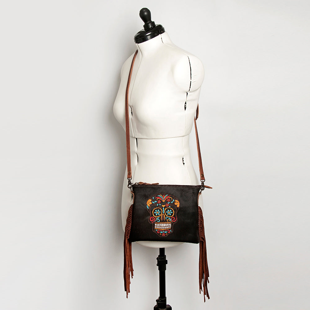 American Darling Small Crossbody Saddle Blanket Genuine Leather women bag western handbag purse