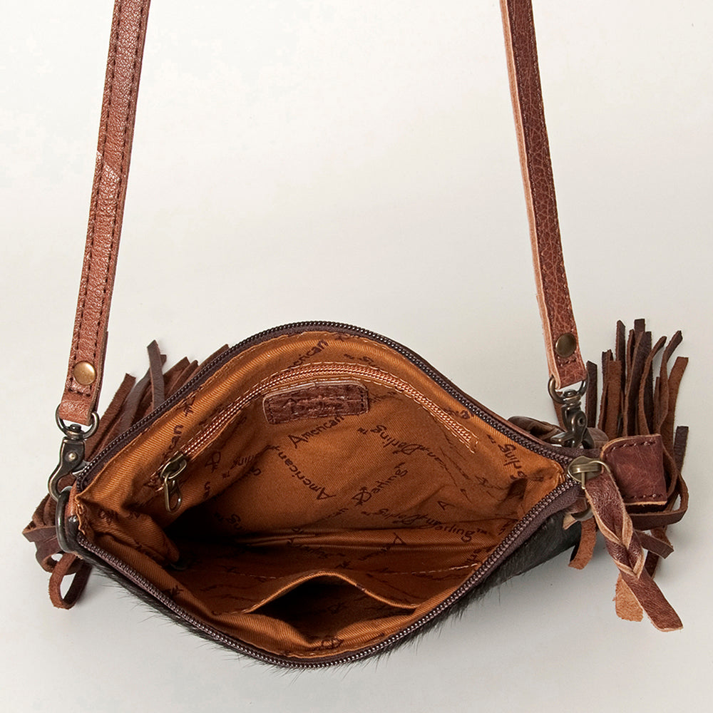 American Darling Small Crossbody Saddle Blanket Genuine Leather women bag western handbag purse