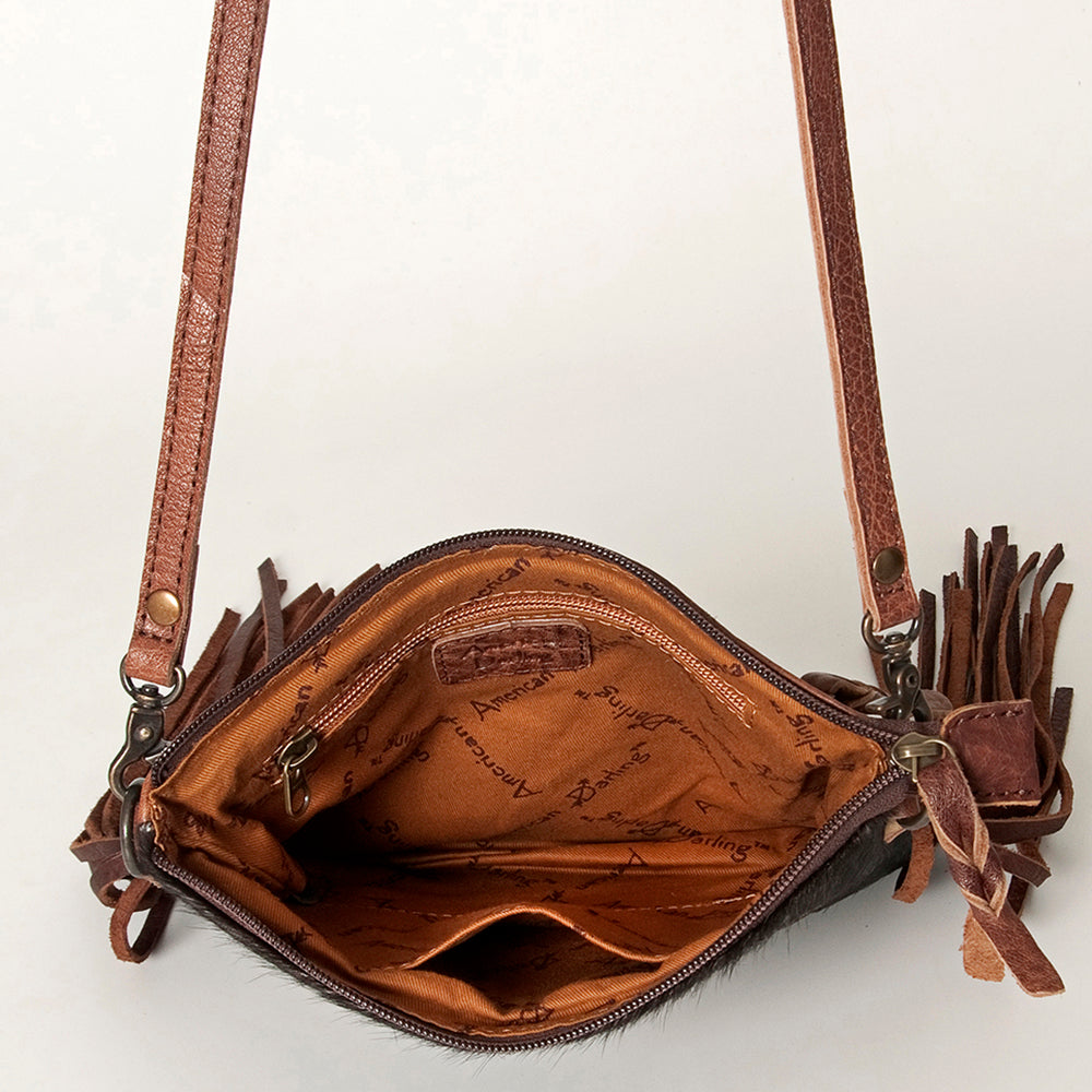American Darling Small Crossbody Saddle Blanket Genuine Leather women bag western handbag purse