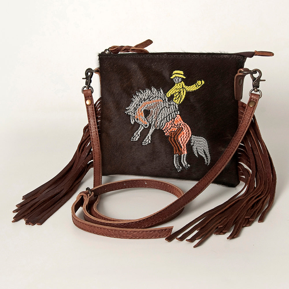 American Darling Small Crossbody Saddle Blanket Genuine Leather women bag western handbag purse