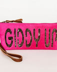 American Darling Wristlet Hair on Genuine Leather Western Women Bag | Handbag Purse | Women Wristlet | Wristlet Wristlet | Travel Wristlet | Leather Wristlet | Clutch Wristlet