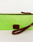 American Darling ADBG344CE Wristlet Hair On Genuine Leather women bag western handbag purse