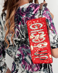 American Darling ADBG344CM Wristlet Hair On Genuine Leather women bag western handbag purse