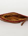 American Darling ADBG344CO Wristlet Hair On Genuine Leather women bag western handbag purse