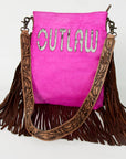 American Darling ADBGS192AU Messenger Hair-On Genuine Leather Women Bag Western Handbag Purse