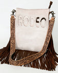 American Darling ADBGS192AV Messenger Hair-On Genuine Leather Women Bag Western Handbag Purse