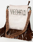 ADBGS192AX American Darling Hand Tooled Hair On Genuine Leather Women Bag Western Handbag Purse