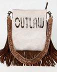 American Darling ADBGS192AY Messenger Hair-On Genuine Leather Women Bag Western Handbag Purse