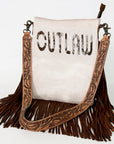 American Darling ADBGS192AY Messenger Hair-On Genuine Leather Women Bag Western Handbag Purse